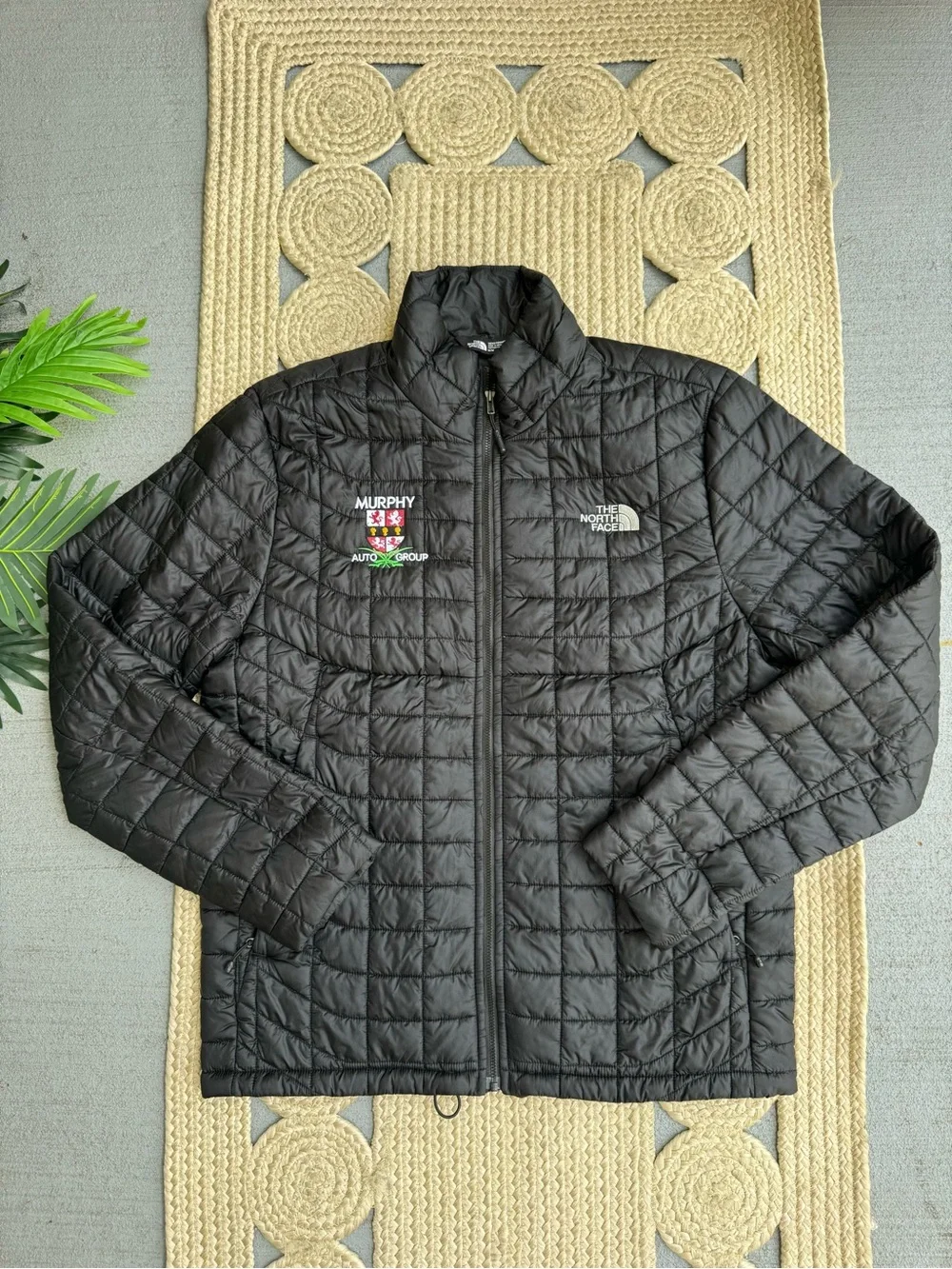 The North Face Black Quilted Insulated Puffer Jacket Men's Size M